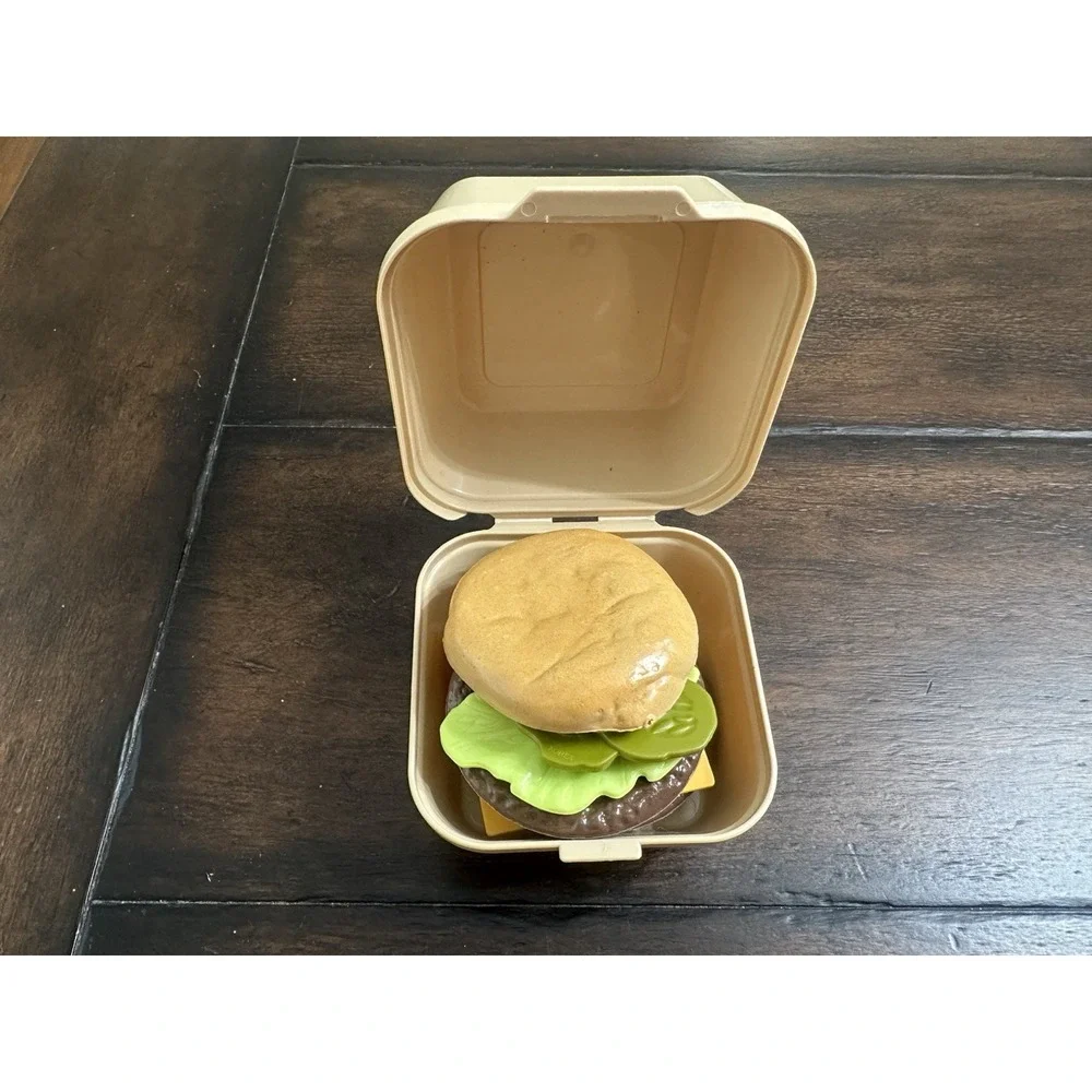 Vintage‎ 1988 Fisher Price Fun With Food McDonald's Big Mac & Fries Play Food